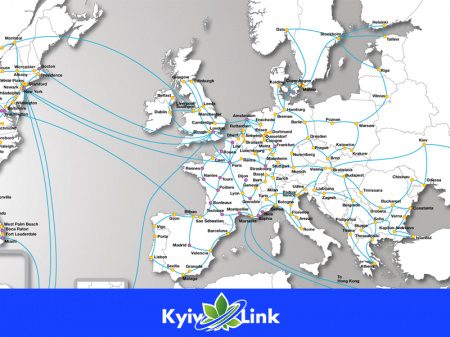 Підключення до міжнародного оператора зв'язку COGENT